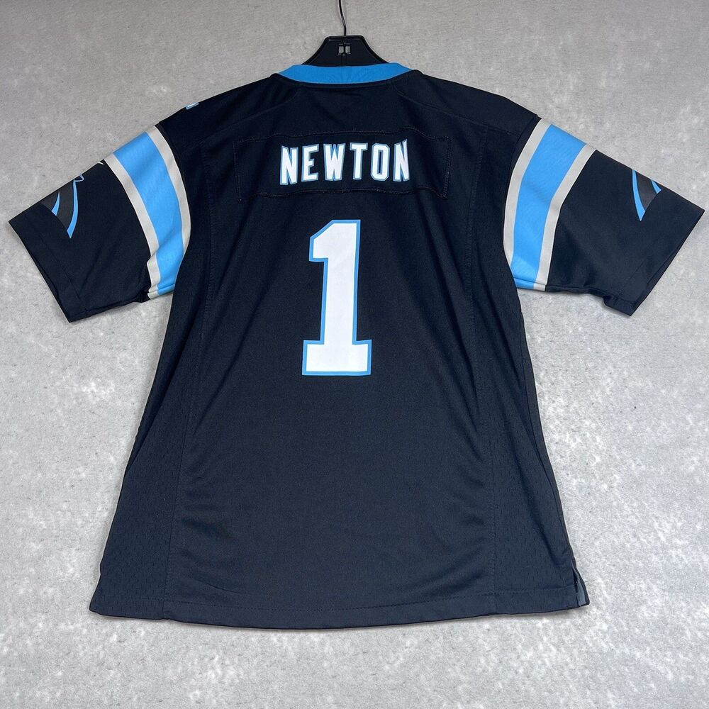 Nike On Field Carolina Panthers Cam Newton Jersey # 1 Boys Youth Large 14-16 NFL